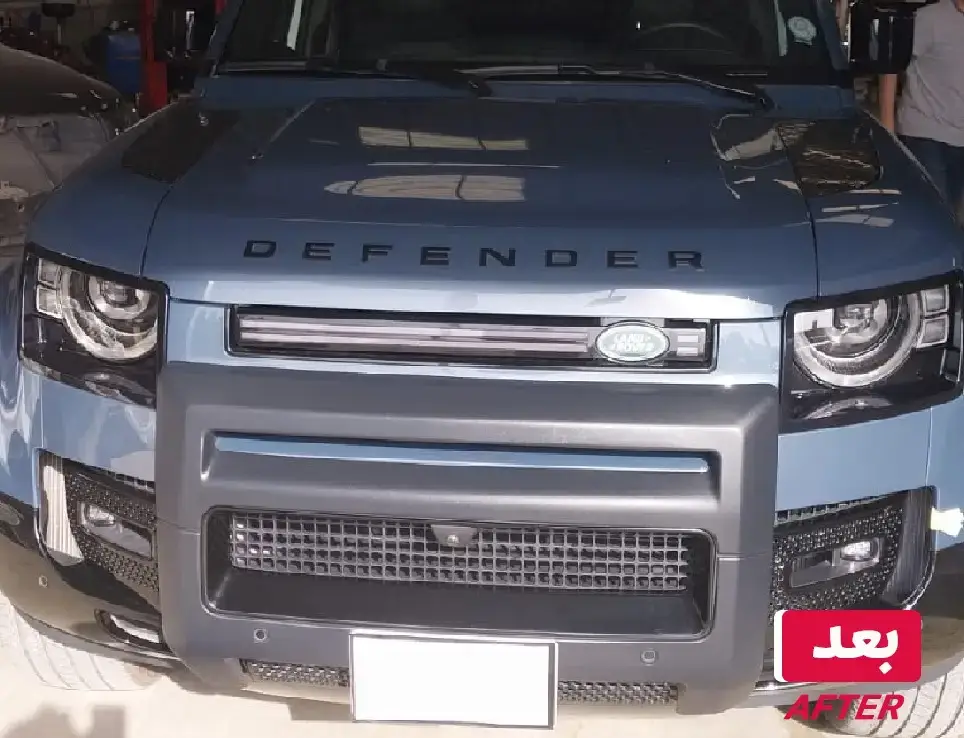 ورشة سمكرة وصبغ سيارات في الخبر، سمكرة رنج روفر بعد